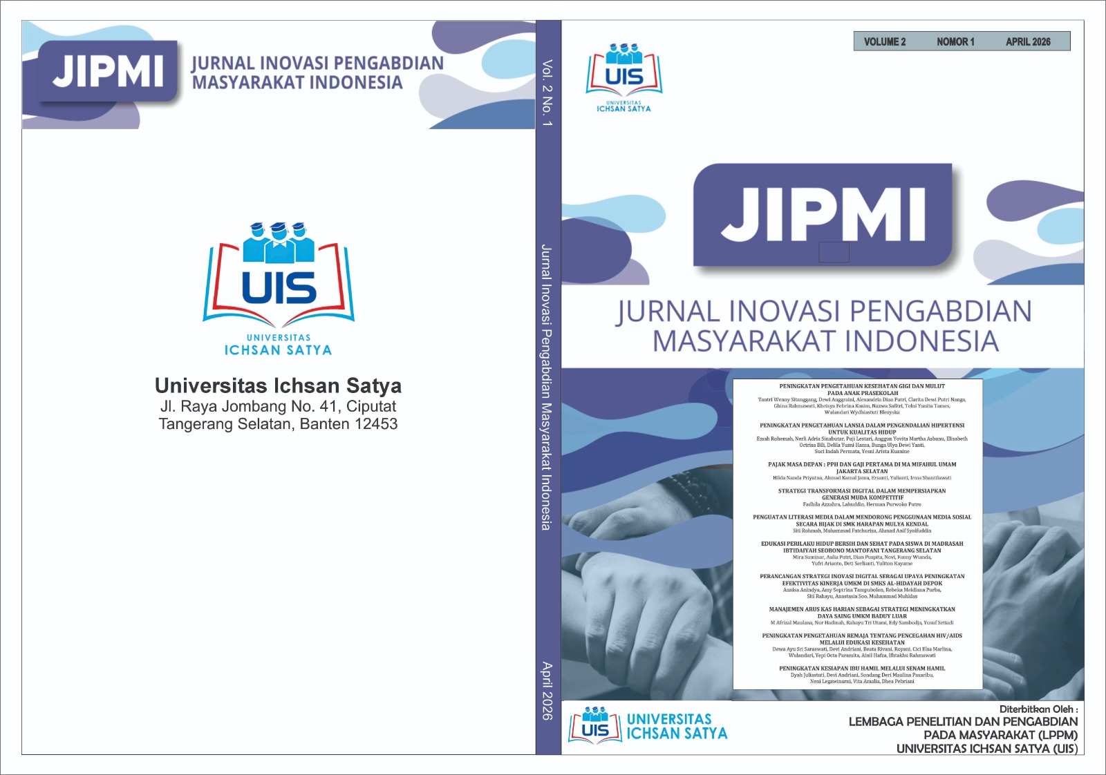 					View Vol. 2 No. 1 (2026): Jurnal Inovasi Pengabdian Masyarakat Indonesia (JIPMI)
				